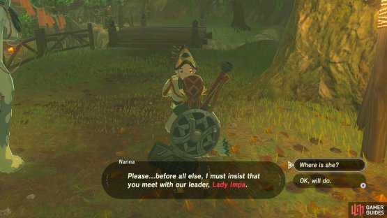 Nice of this lady to give us directions