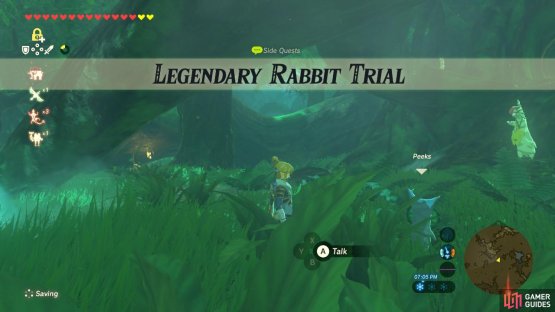 This sidequest is short and simple