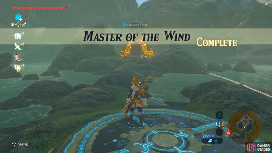 At this time, the Shrine Quest is complete
