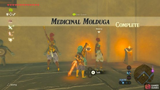 Now she can save her husband