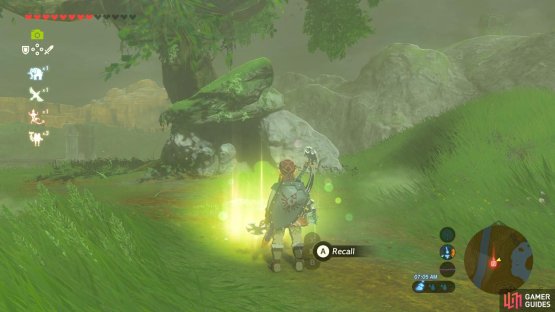 This memory is located in the Dueling Peaks region