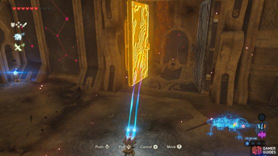 You will need to push as the doors only open one way