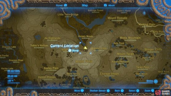 Here is the location on the map