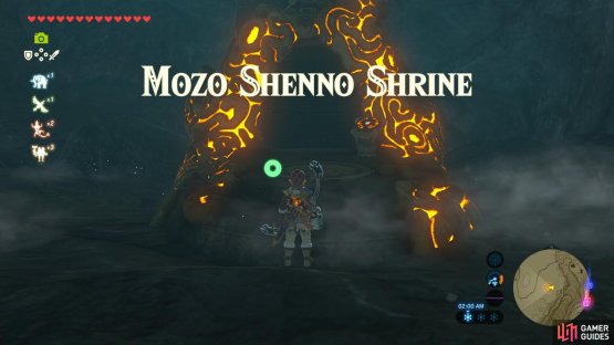 This Shrine is actually underground