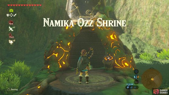 This Shrine is located northeast of Hyrule Castle