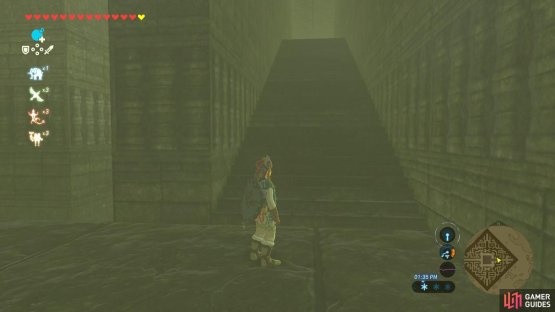 Go up these stairs