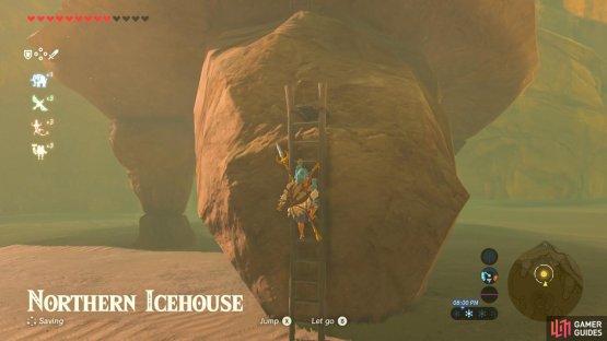 You don’t actually need to climb up the ladder unless it’s evening like it was for us and you need to pass the time