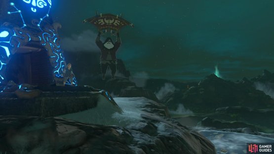 At this point it feels like he is taunting you with the paraglider