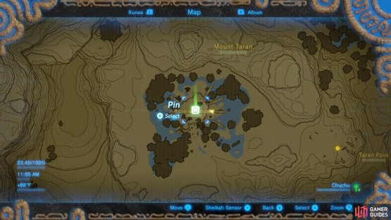 Here is the location of the Oldest Kin.