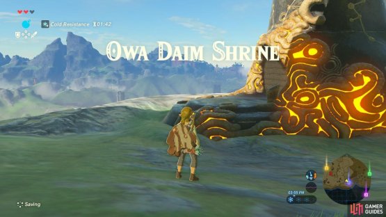 Who decided to put this shrine here?