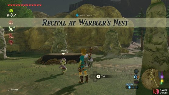 This quest is moderately long but simple