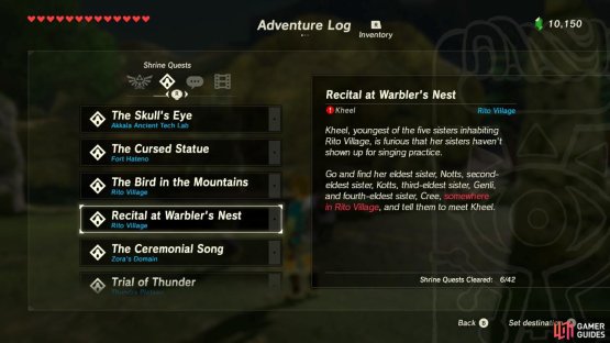 Completing it will unlock a brand new Shrine