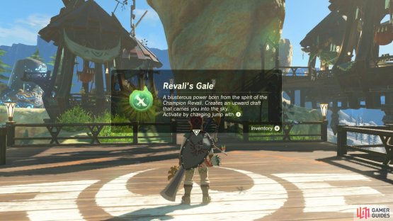 Revali’s Gale will make climbing and taking shortcuts much easier