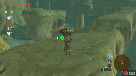 The Shrine is right up here