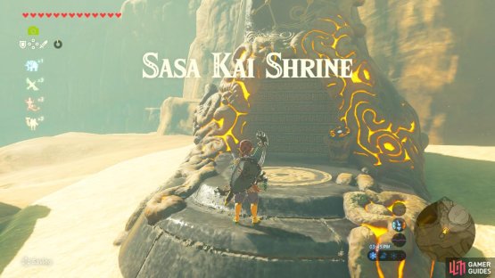 Complete “Sign of the Shadow” from Kass to reveal this Shrine