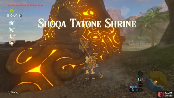 Unlock this Shrine by completing the Shrine Quest “Guardian Slideshow”