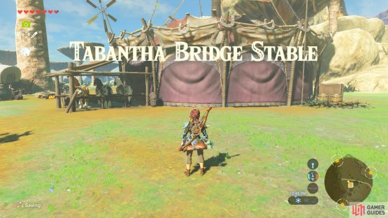 This stable is a great time to take a well-earned break
