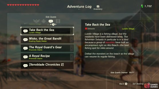 Gear up for battle appropriately