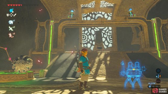 Complete the puzzle to open the gate