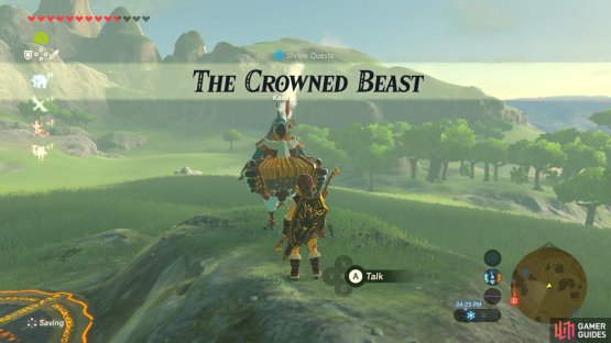 This Shrine Quest is fairly simple