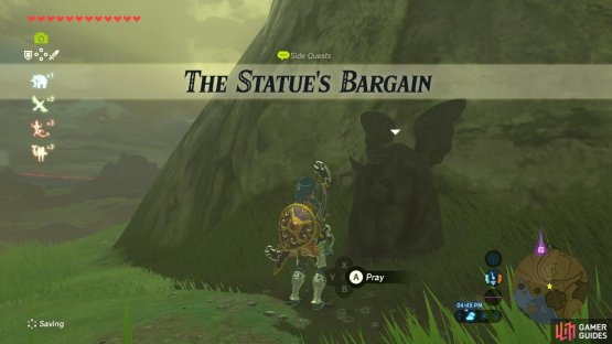 This sidequest is very short and easy