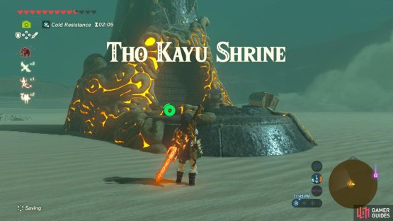 This Shrine has no Shrine Quest, but is still difficult to unlock