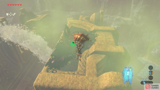 You can shoot at the eyeball from the sky too if you want