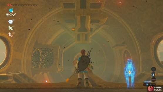 In this screenshot we have already opened one chest but you can see how they are stuck to either side of the platform