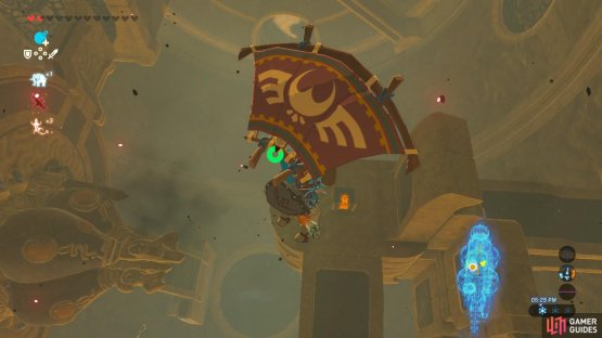 Revali’s Gale is by far the easiest way to access them once you rotate the cylinders