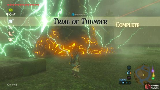 Talk about a well-timed screenshot! The Shrine unfortunately still has puzzles inside