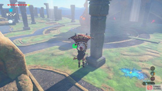 We took the lazy way by Paragliding from an updraft on Vah Medoh’s exterior