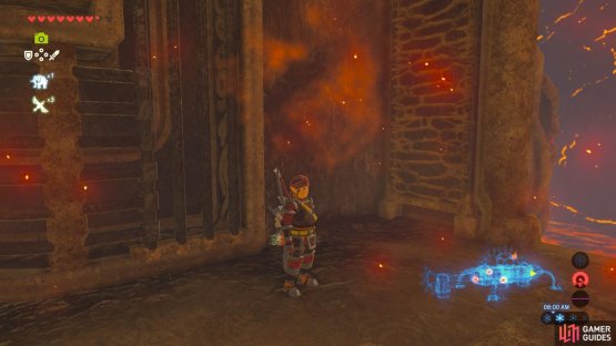 This ledge will be your safety net as you tip Vah Rudania