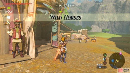 This sidequest is meant to be done early on in the game