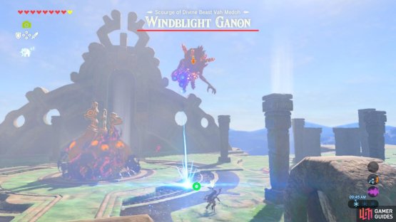 You can reflect Windblight Ganon’s bullets back at it