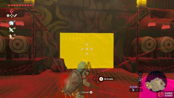 Push at this wall