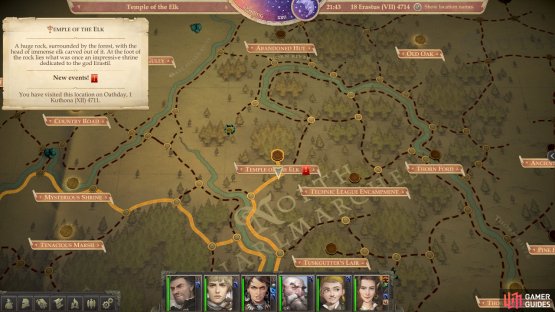 Travel back to the Temple of the Elk