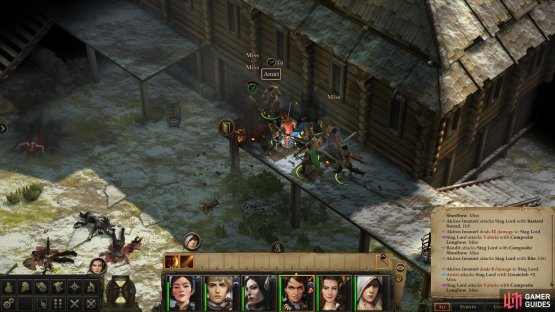 then ascend to the Stag Lord’s platform and kill him.