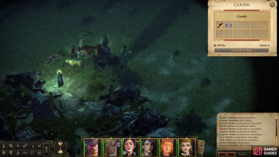 Then loot the nearby ruins for various treasures, including the “Fallen Warrior’s Sheath”.