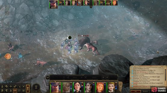 after which they’ll flee, forcing you to fight the beast.