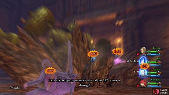 Seismic Shock hits the entire party for huge damage