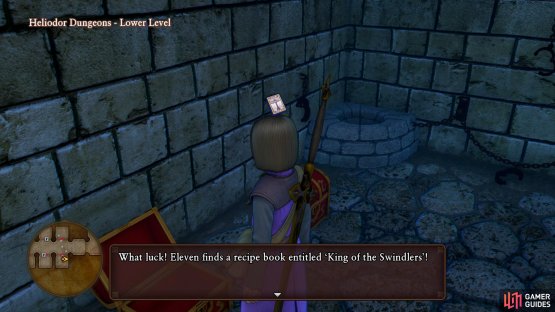 there’s a Recipe Book in the Ultimate Key door.
