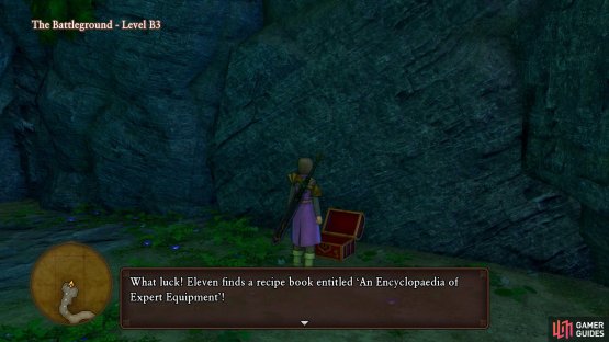 There’s a Recipe Book on Level B3