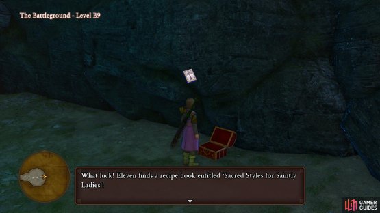 This Recipe Book will allow you to forge a new costume for Serena