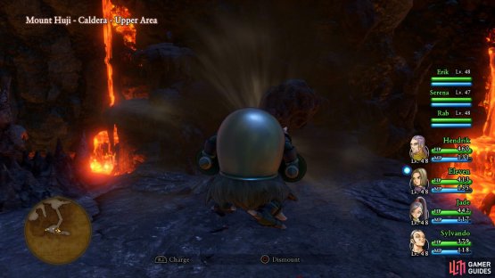 Mount a Visor Kaiser to break the boulders