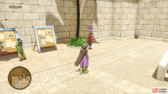 You’ll find the downtrodden Artist to the north-west of Gallopolis