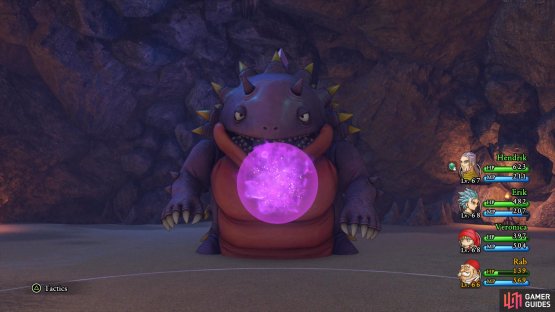 Snub will prevent you from using magic against Crystalotl