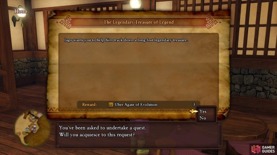 the reward is used in the create of the Supreme Sword of Light.