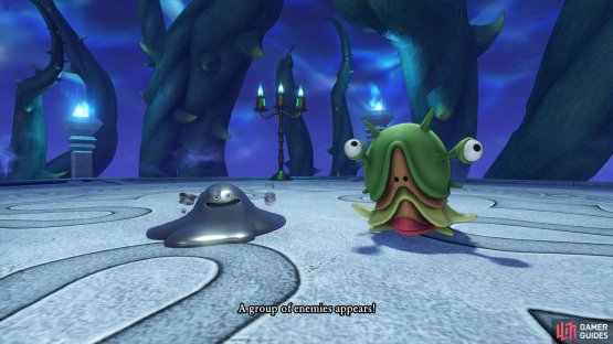The Liquid Metal Slime offers over 10,000 Exp if you manage to kill it