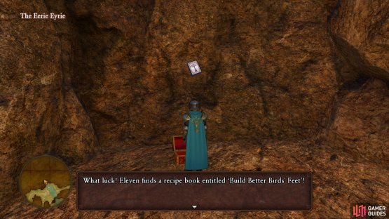 while you can obtain a useful pair of Claws from this Recipe Book.