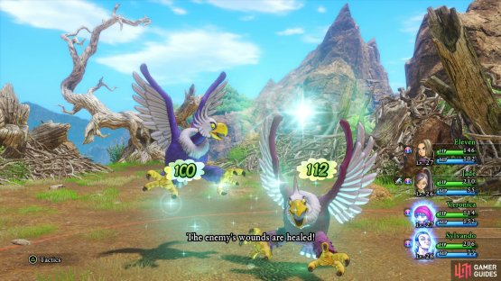 you’ll need to keep up the damage as the Elysium Bird will cast Multiheal.